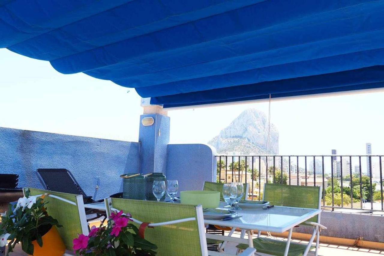 Apartamento con vistas al mar piscina gran terraza aa wifi y barbacoa Apartamento Calpe Exterior foto