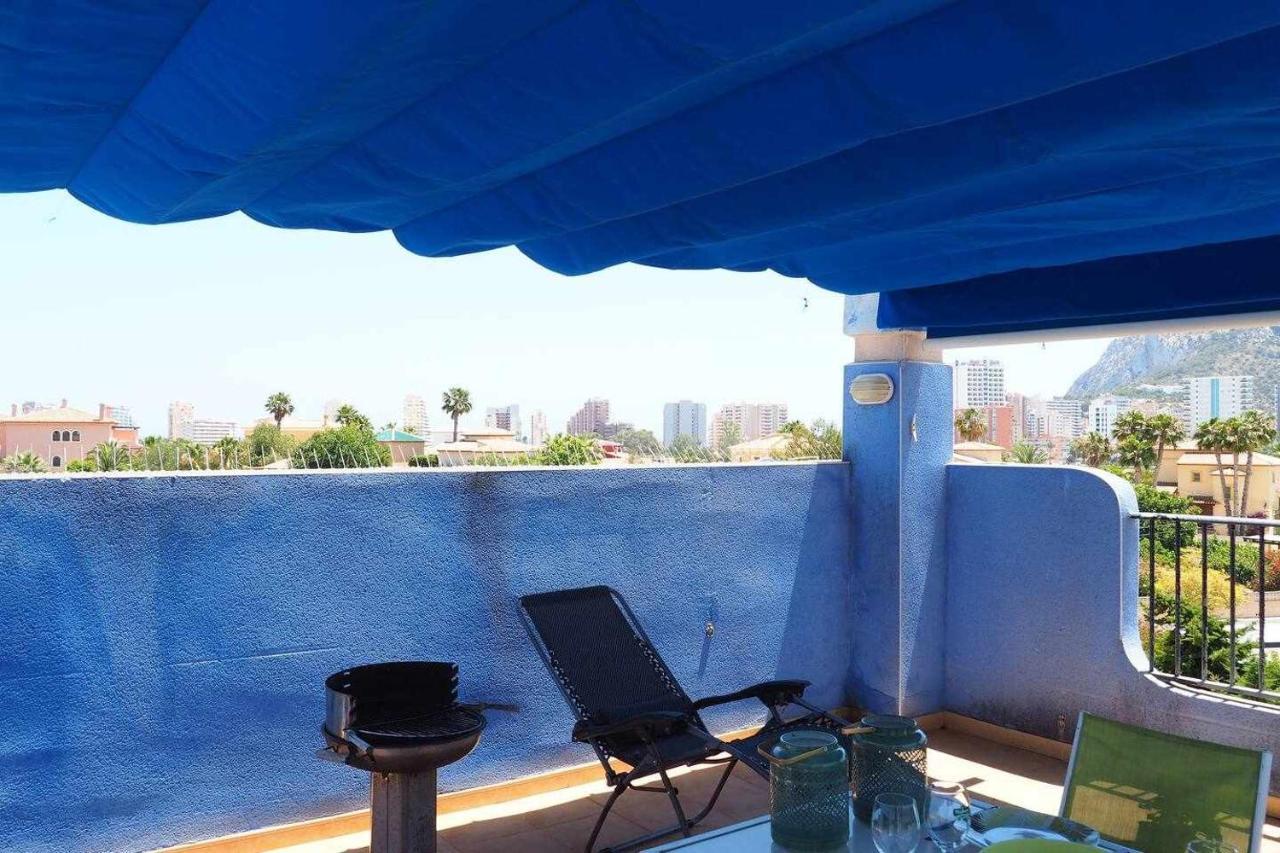 Apartamento con vistas al mar piscina gran terraza aa wifi y barbacoa Apartamento Calpe Exterior foto